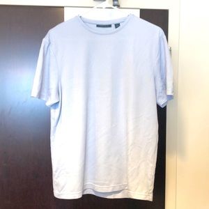 Short sleeve Perry Ellis sky blue tee shirt